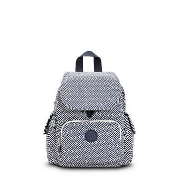 Mochilas Kipling City Pack Mini Printed Blancos | MX 1494SG